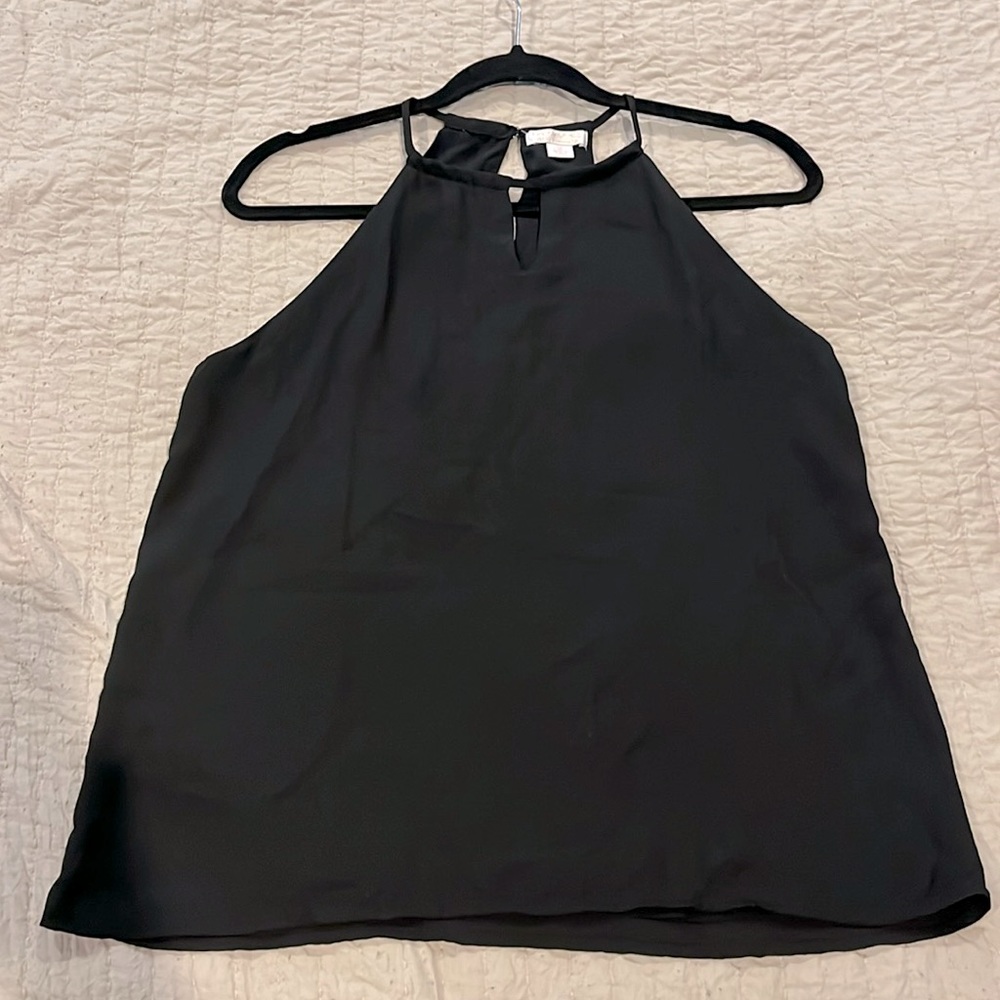 Black Halter Top